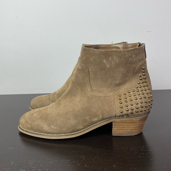 Marc Fisher Brown Studded Design Leather size 10 - Picture 6 of 9